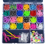 Набір гумок для плетіння Неон 22 см