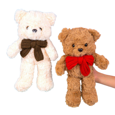 М'які іграшки Ведмедик з бантом 32 см - Купити