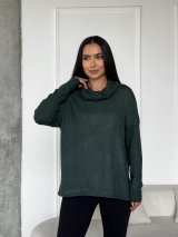 Туніка з люрексовим напиленням 230222-3 Зелений - Купити