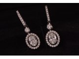 Сережки жіночі із діамантами у стилі Graff - Фото4 Сережки жіночі із діамантами у стилі Graff