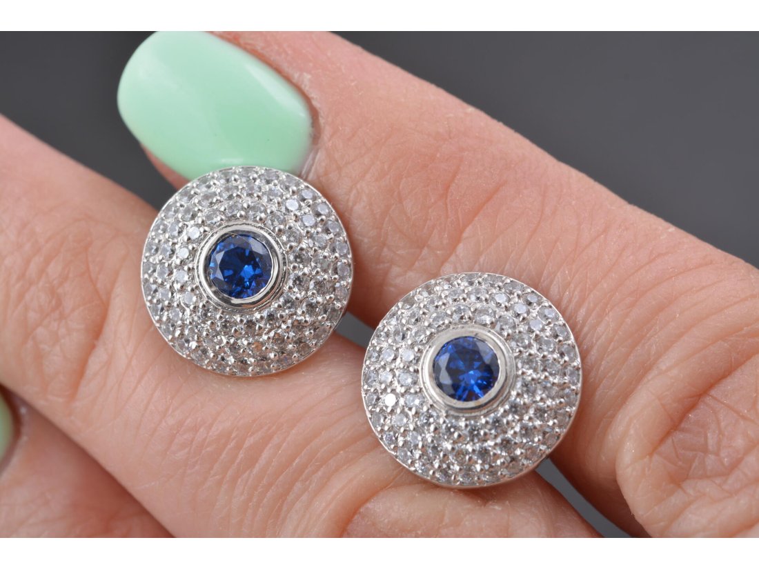 Сережки на закрутках &quot;Гудзики&quot; - Купити