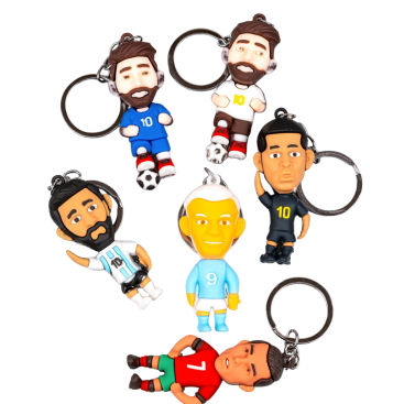 Брелоки Футболісти гумові 13 см - Купити