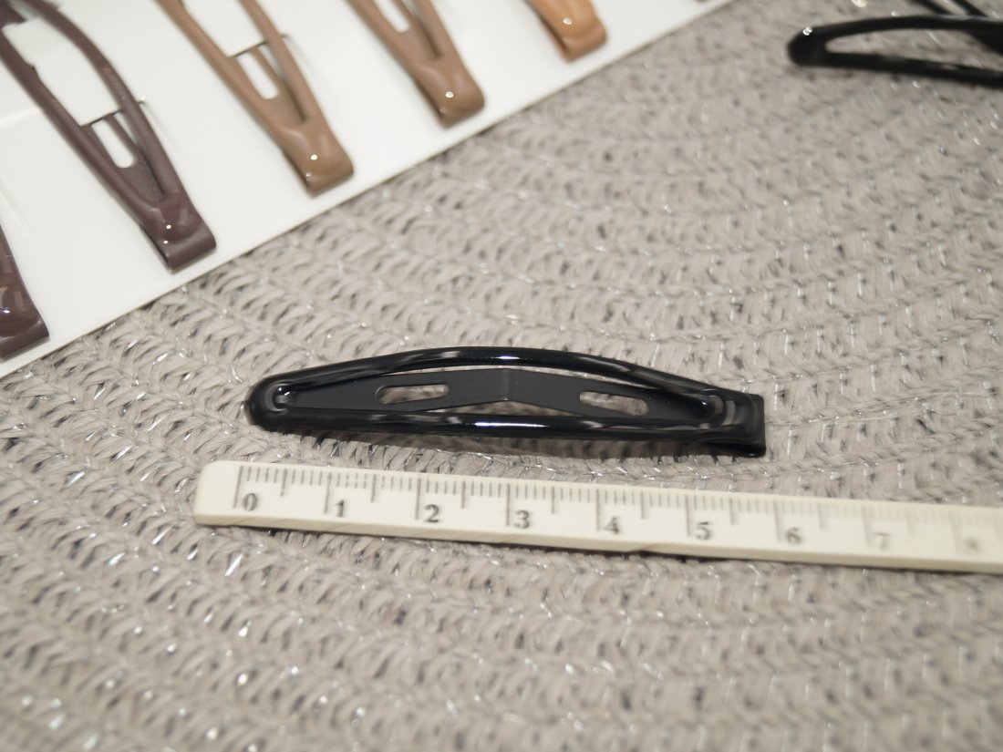 Заколка Тік-так. 6 см. - Кристалік