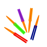 Ніж пластиковий Морквина 19 см