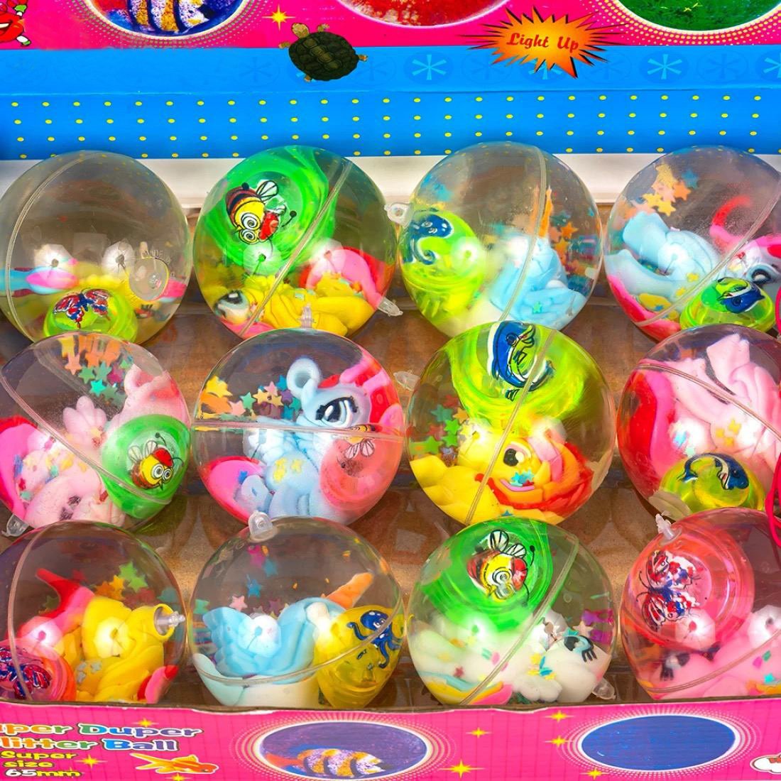 Сяючі м'ячики на гумці Літл Поні 6,5 см