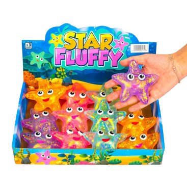 Антистрес жуйка-тягучка Зірка 9 см - Купити