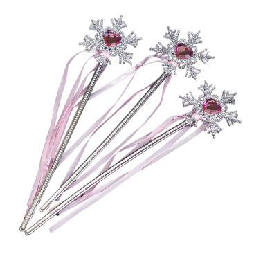 Чарівна паличка Феї з стрічкою рожева 34 см - Купити