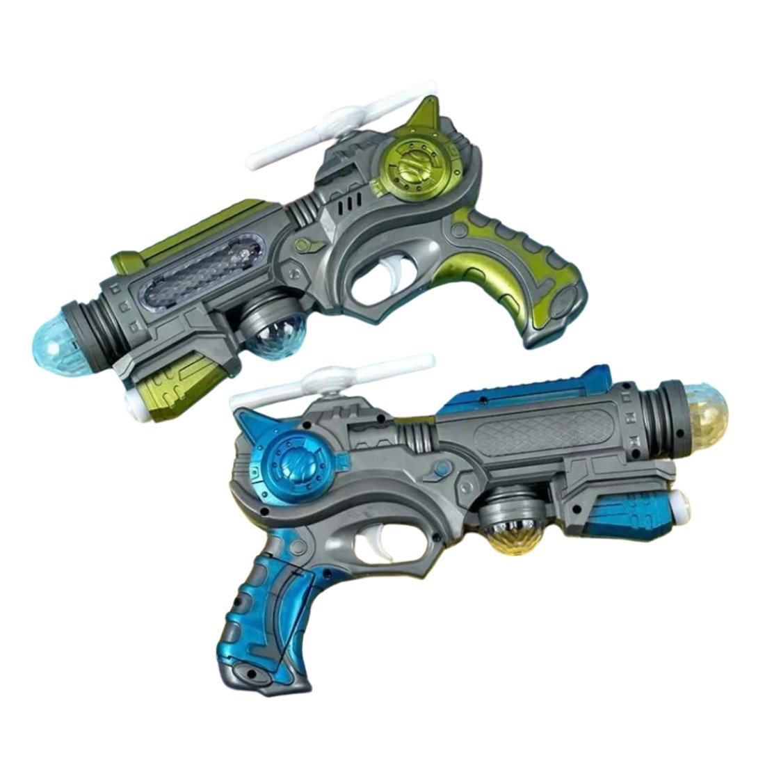 Дитячий пістолет світиться, музичний Вертушка - Купити