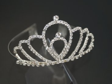 Діадема з гребінцями. Висота 6 см. - Купити