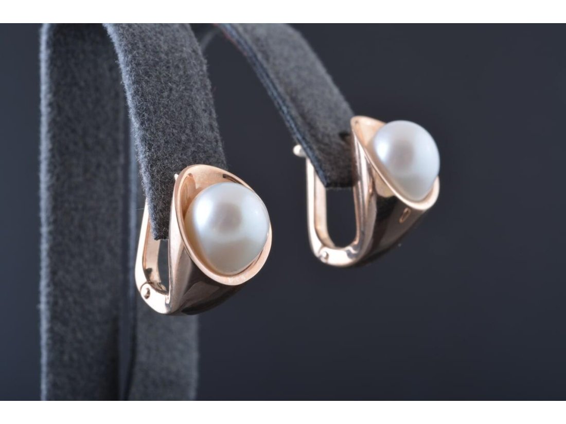 Гарнітур з перлиною "Кали" - Фото5 Гарнітур з перлиною "Кали"