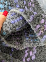 В’язаний комплект із об’ємною фактурою INNOE 950591-1 Вугілля