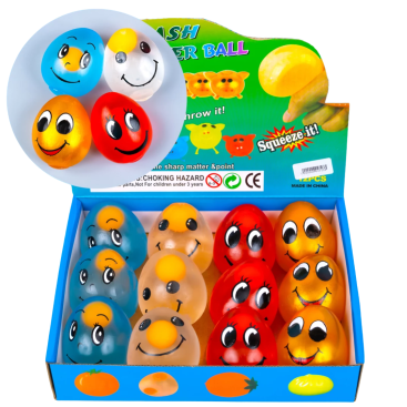 Антистрес-лізун Смайли 7 см - Купити