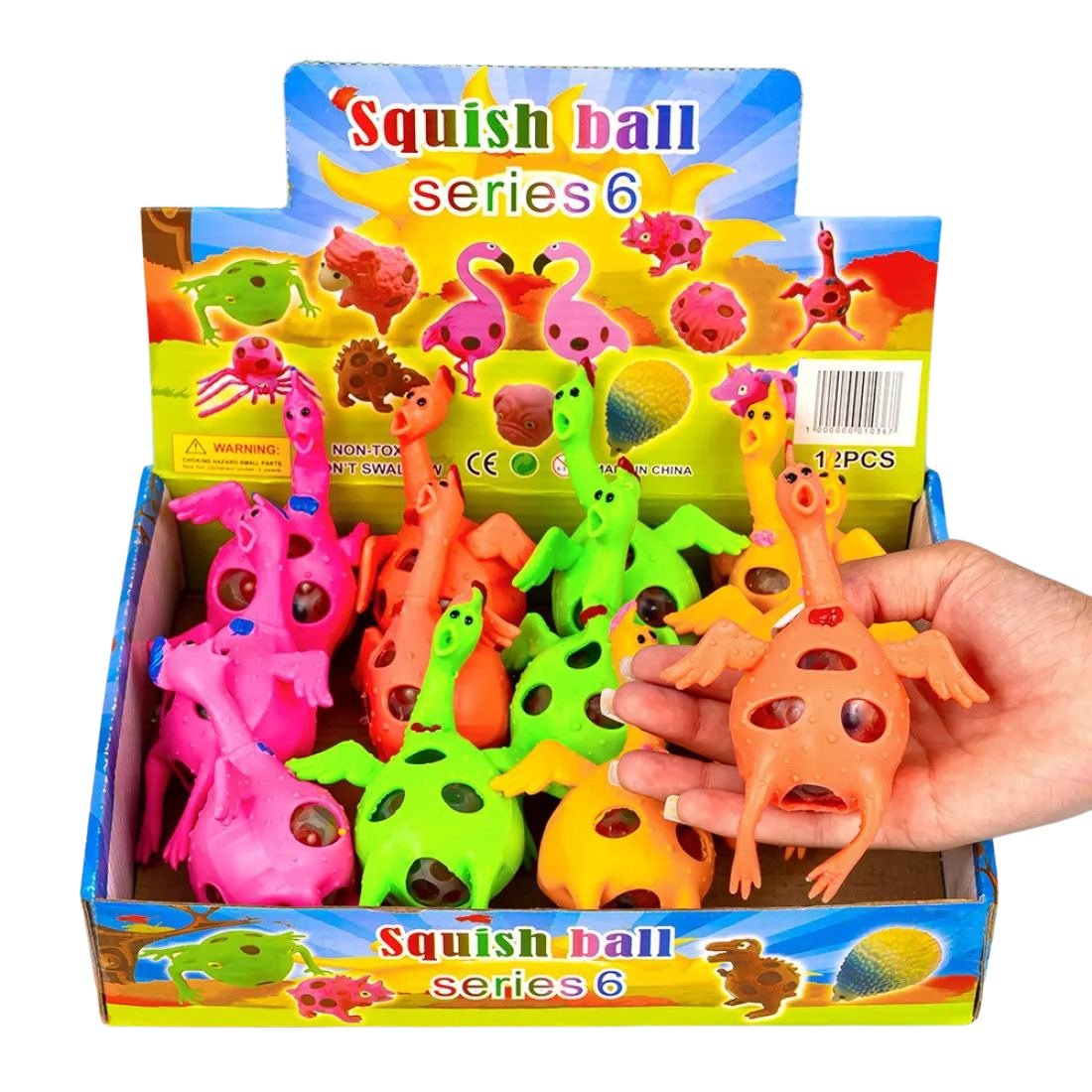 Антистрес з орбізами Курка 12 см