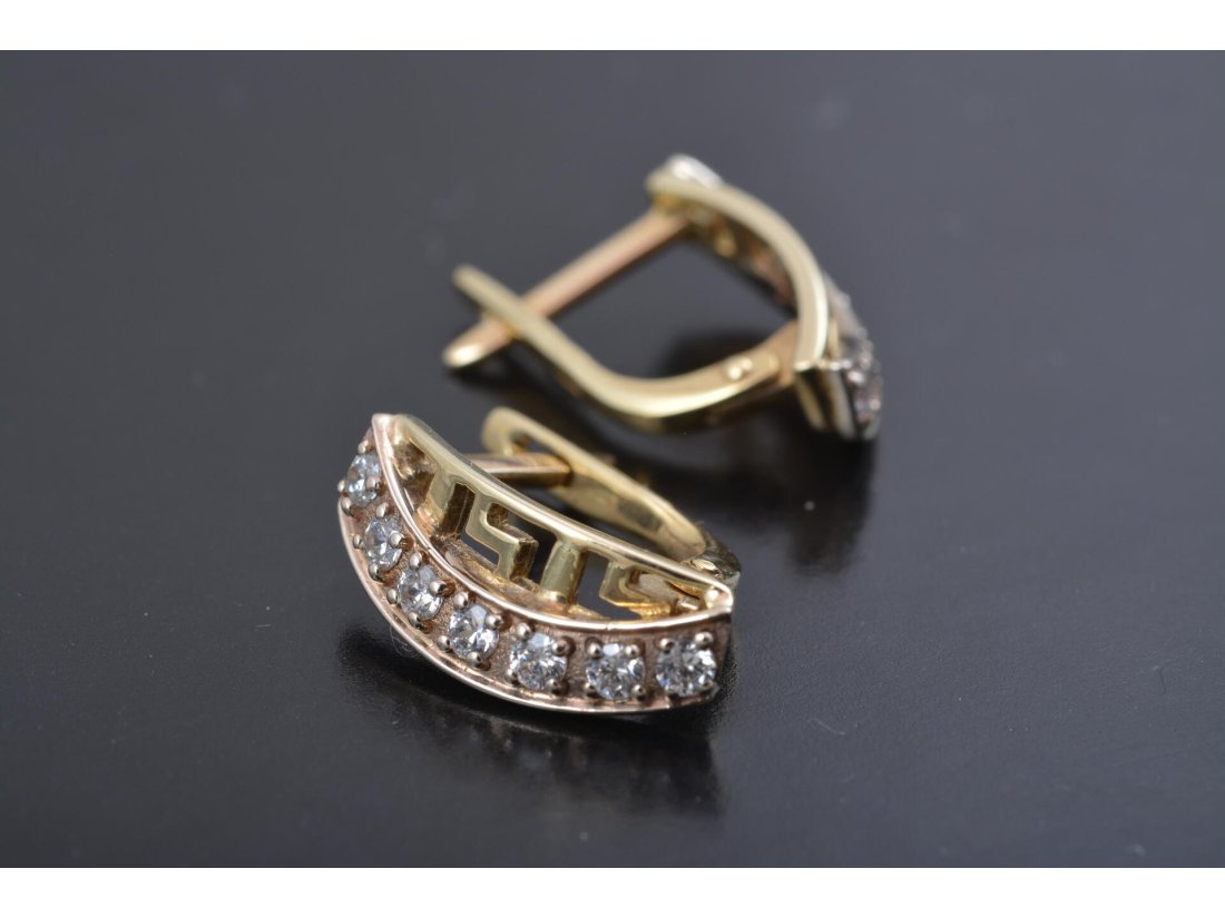 Сережки у стилі Versace