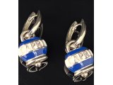 Сережки з емаллю у стилі Chantecler, срібло - Фото3 Сережки з емаллю у стилі Chantecler, срібло - Купити