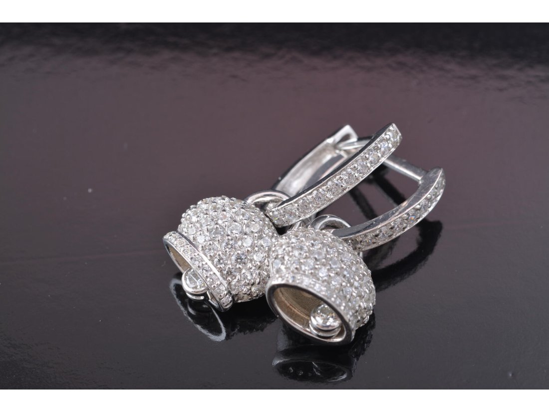 Сережки у стилі Chantecler &quot;Маленький дзвіночок&quot;, срібло