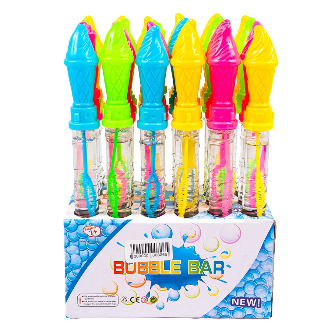 Мильні бульбашки Морозиво Рожок 26 см