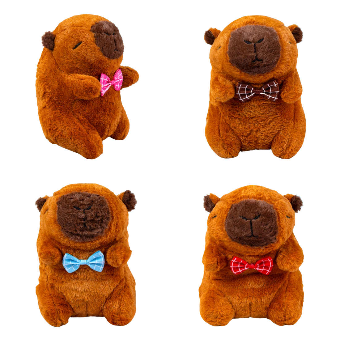 М'які іграшки Капібара з метеликом 20 см