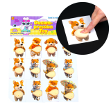 Антистрес-наклейка Силіконові Пузики 12 см