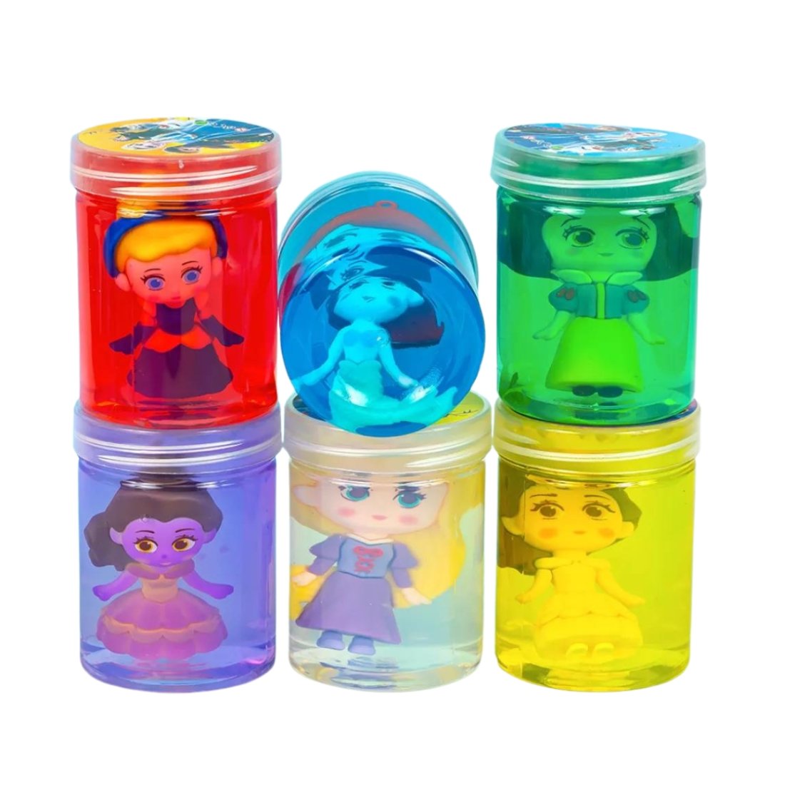 Лізуни з іграшкою 3D Принцеси 7 см