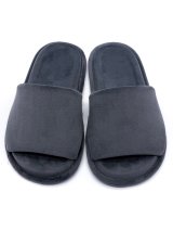 Анатомічні домашні капці Family story сірого кольору із відкритим Barefoot носком - Фото4 Анатомічні домашні капці Family story сірого кольору із відкритим Barefoot носком
