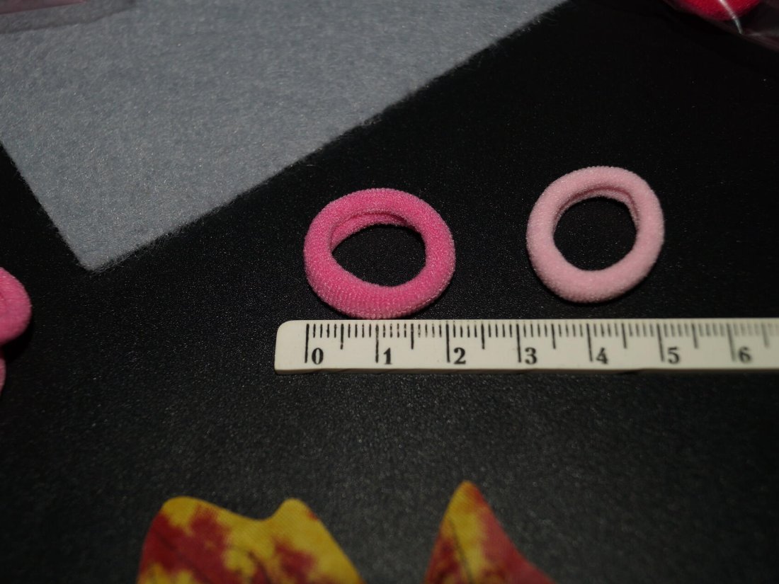 Резинки для волосся. 2 см. - Кристалік