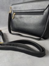 Елегантна жіноча сумка з якісної екошкіри INNOE 350015-2 Чорний