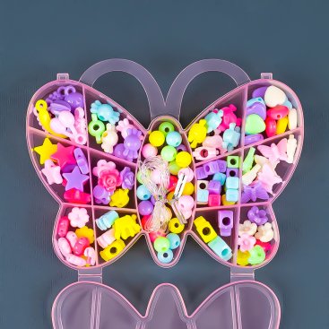 Набір намистин для плетіння браслетів Метелик 14 см - Купити