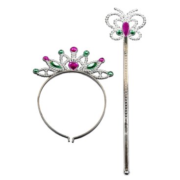 Набір чарівна паличка корона Метелик 30 см - Купити