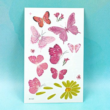 Дитячі перекладні татуювання Метелики JN-323 - Купити