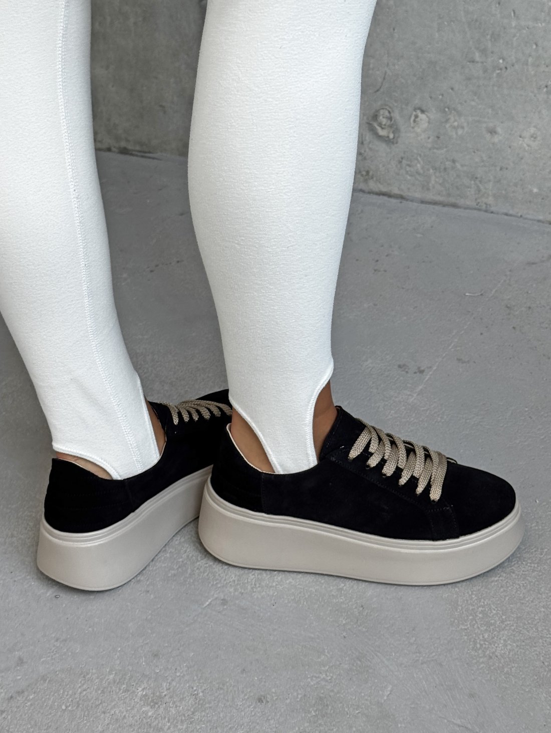 Кросівки casual чорний замш INNOE 777526-2 Чорний - Innoe
