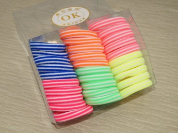 Резинки для волосся, в коробочці. 4 см. - Купити