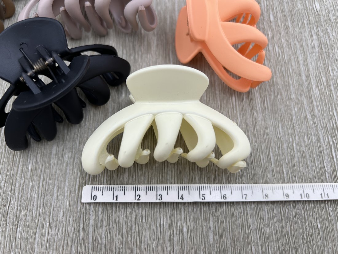 Краб для волосся медуза, 7см - Кристалік