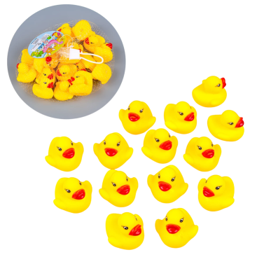 Дитяча іграшка для купання, що пищить Каченята 3,5 см - Купити