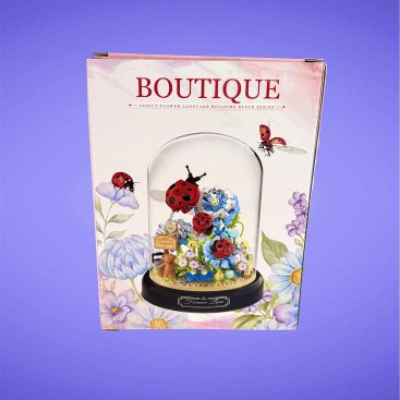 Конструктор в колбе с подсветкой Божьи коровки оптом, фото 5566