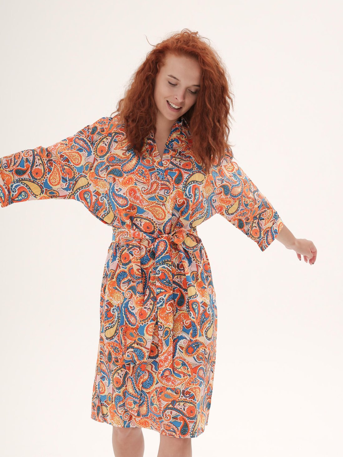 Сукня-трапеція з бавовни 2701101 - Innoe