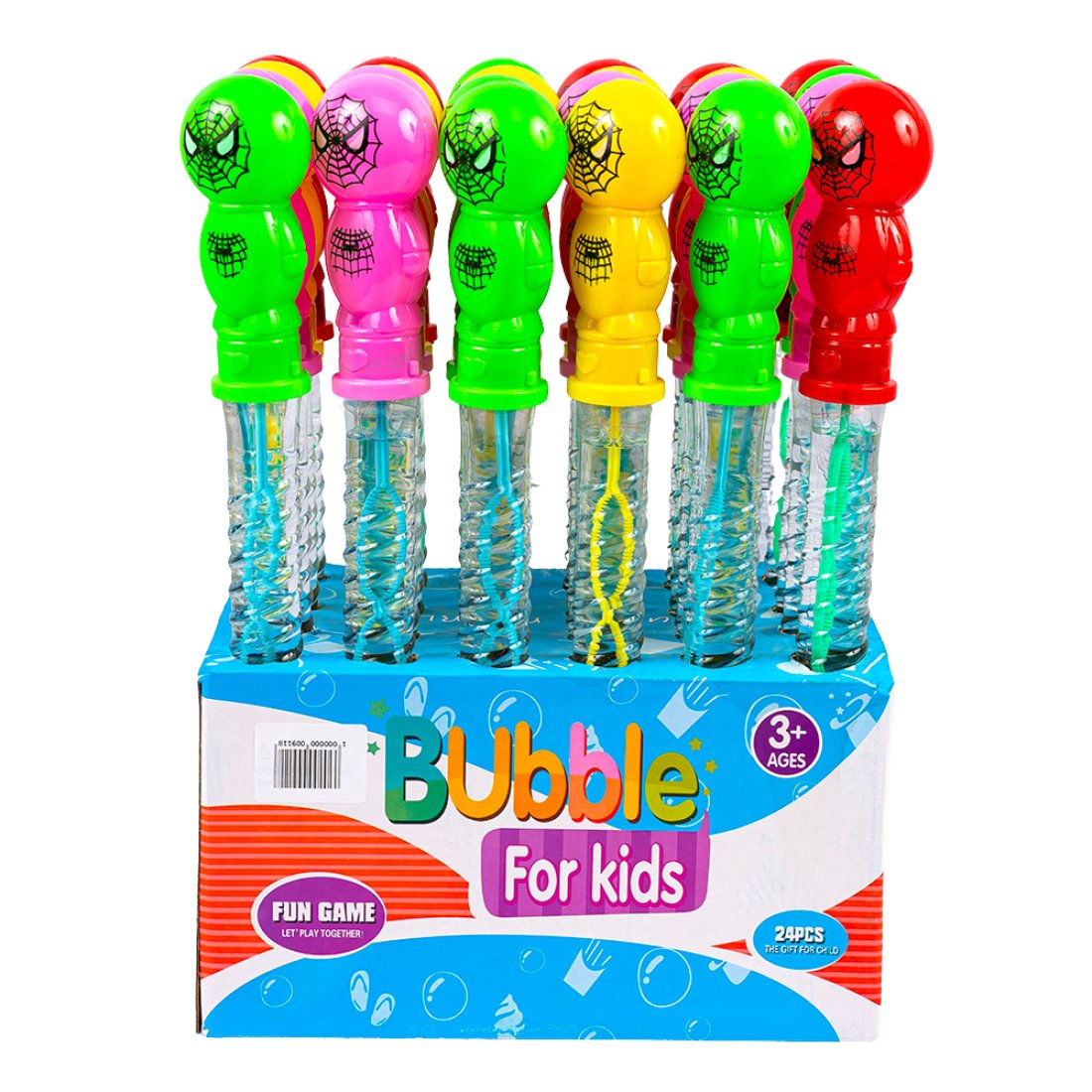 Мильні бульбашки Людина-павук 36 см