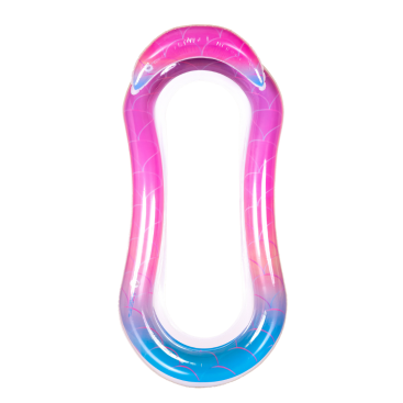 Надувний матрац для плавання із сіткою Рожевий 150 см - Купити