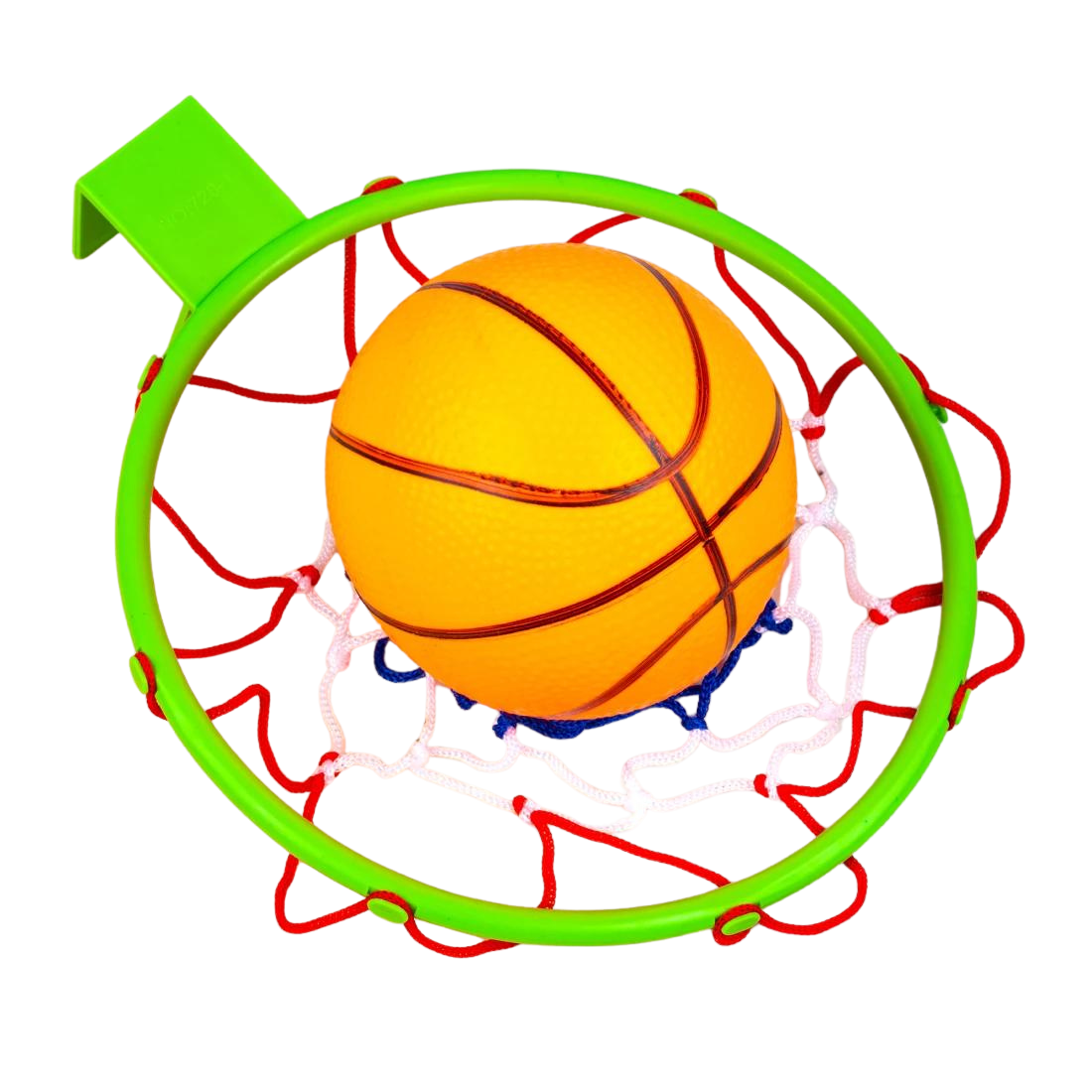 Дитячий набір Баскетбольне кільце зелене 22 см