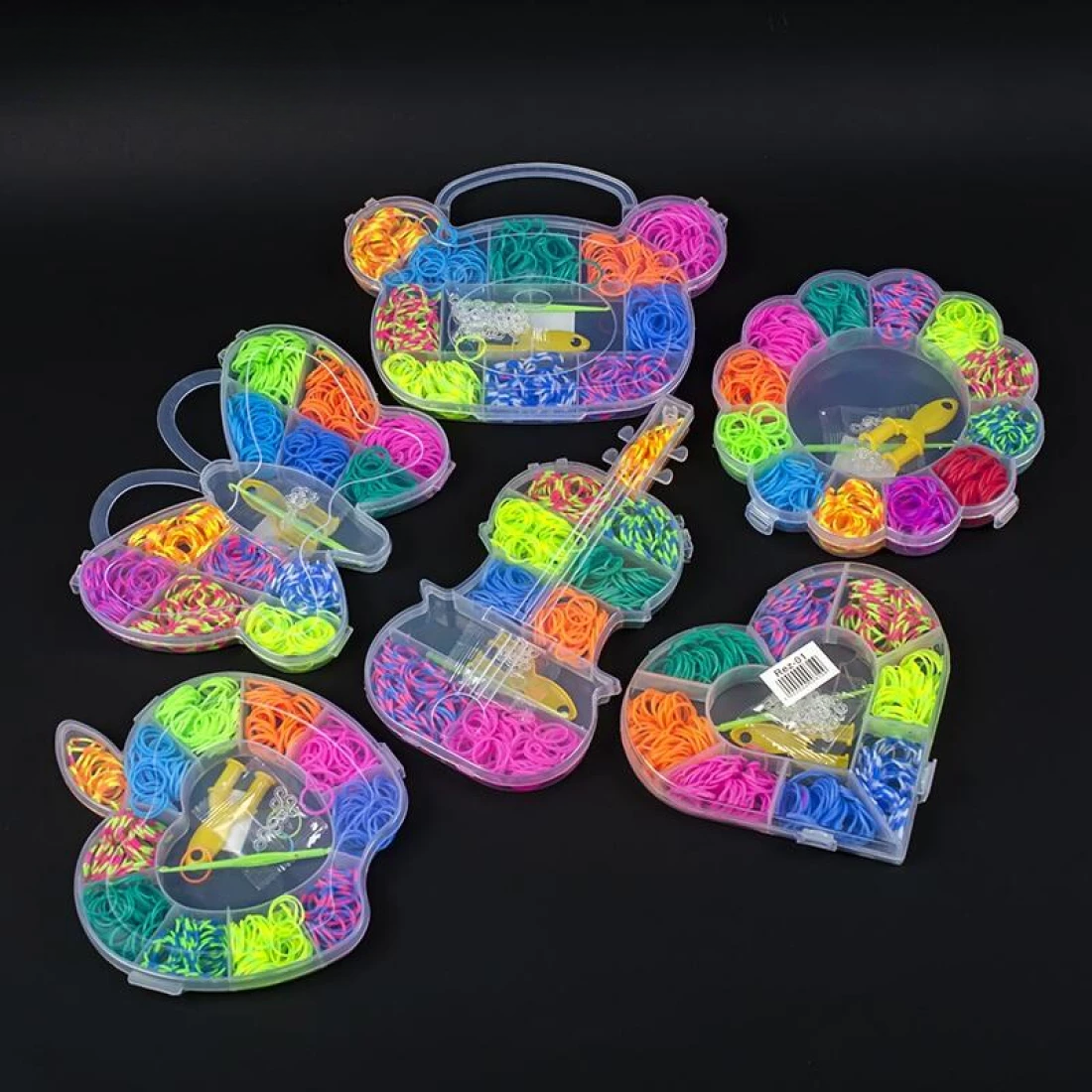 Резинки для плетіння в асортименті