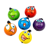 Поролонові м'ячі Мордочки на гумці 7,6 см