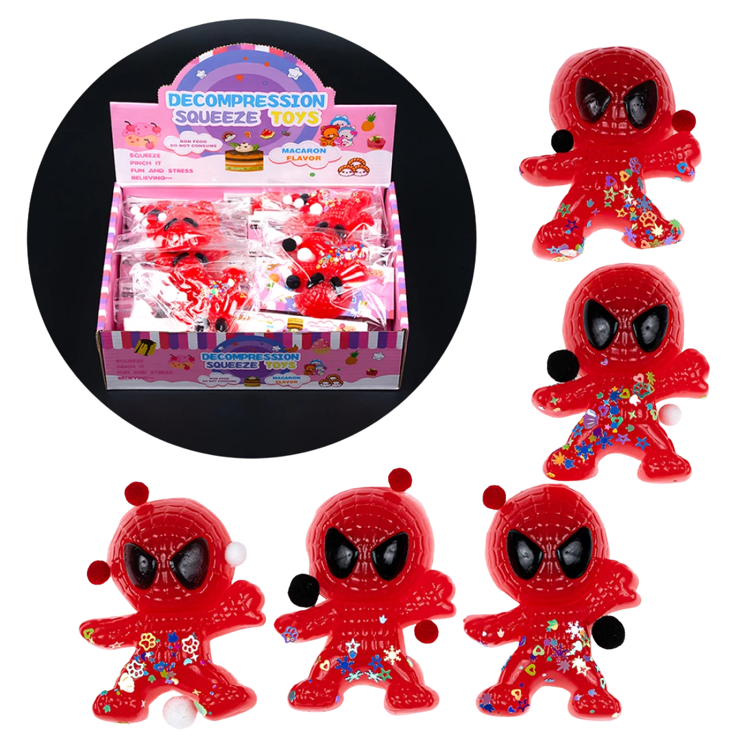 Іграшка антистрес Людина Павук 8 см, 54 г