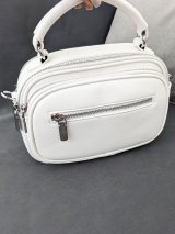 Жіноча компактна сумка з ручкою та кількома відділеннями INNOE 350016-1 Білий - Innoe