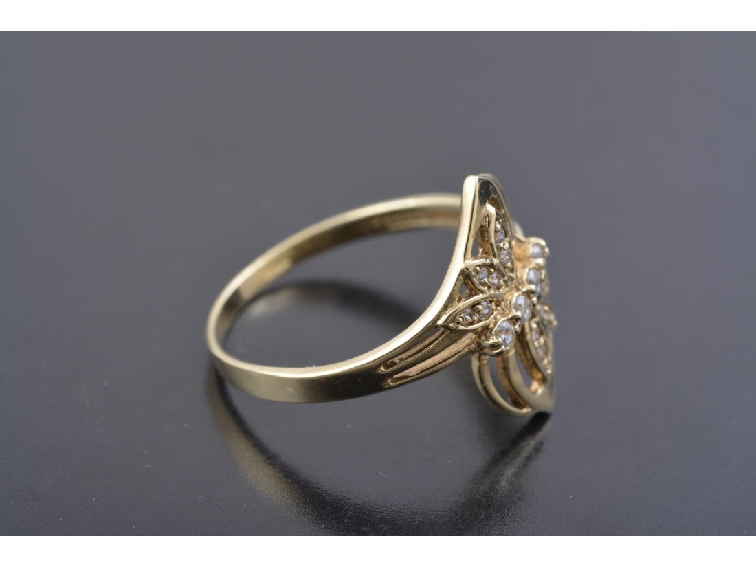 Легенька каблучка «Метелик» - Багира