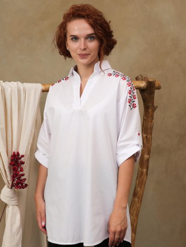 Бавовняна сорочка з символом 5550194-2 - Купити