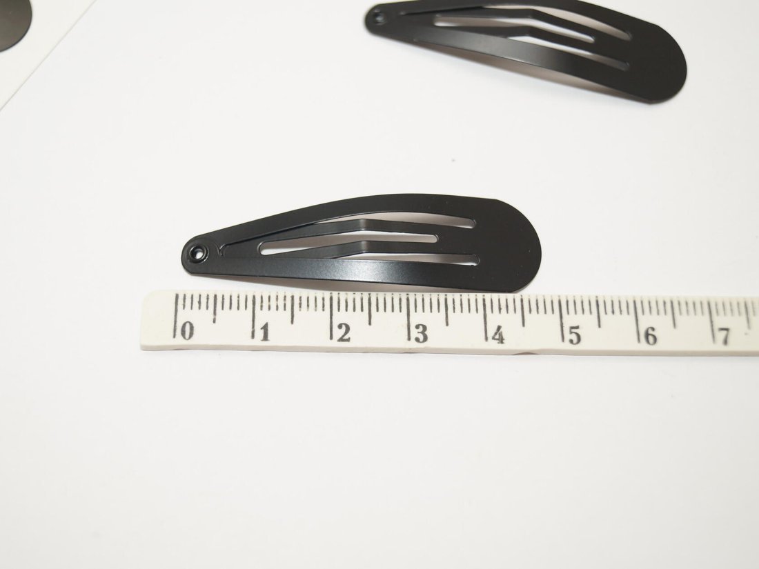 Заколка Тік-так 4.8 см. Матова. - Кристалік