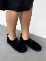 Black Suede – жіночі класичні оксфорди INNOE 777753-2 Чорний