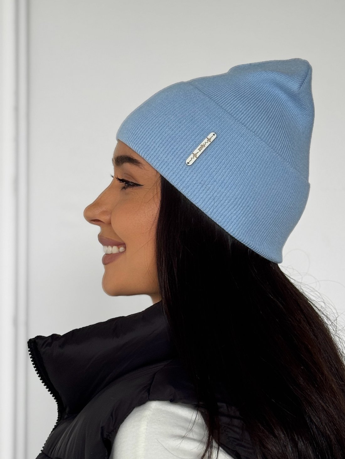 Універсальна шапка з відворотом INNOE 950251-1 Блакитний