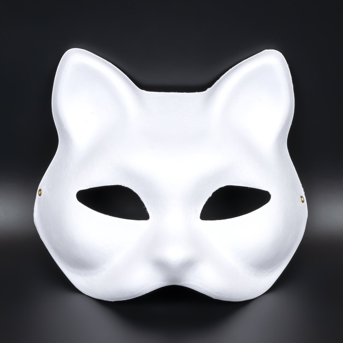 Маска для розмальовки з пап'є-маше Кішки 18 см