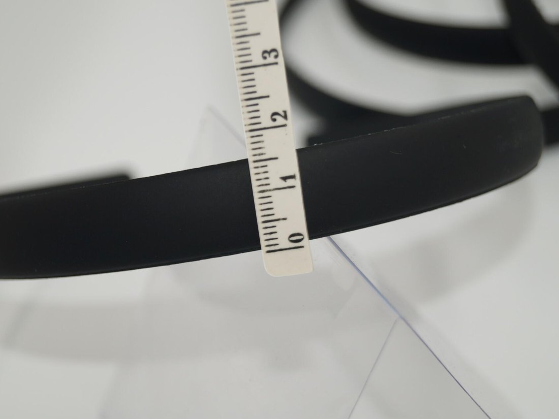 Обручі для волосся. 1 см. - Кристалік